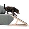 Dog Ramp Pet Wooden Ramp with Adjustable Height