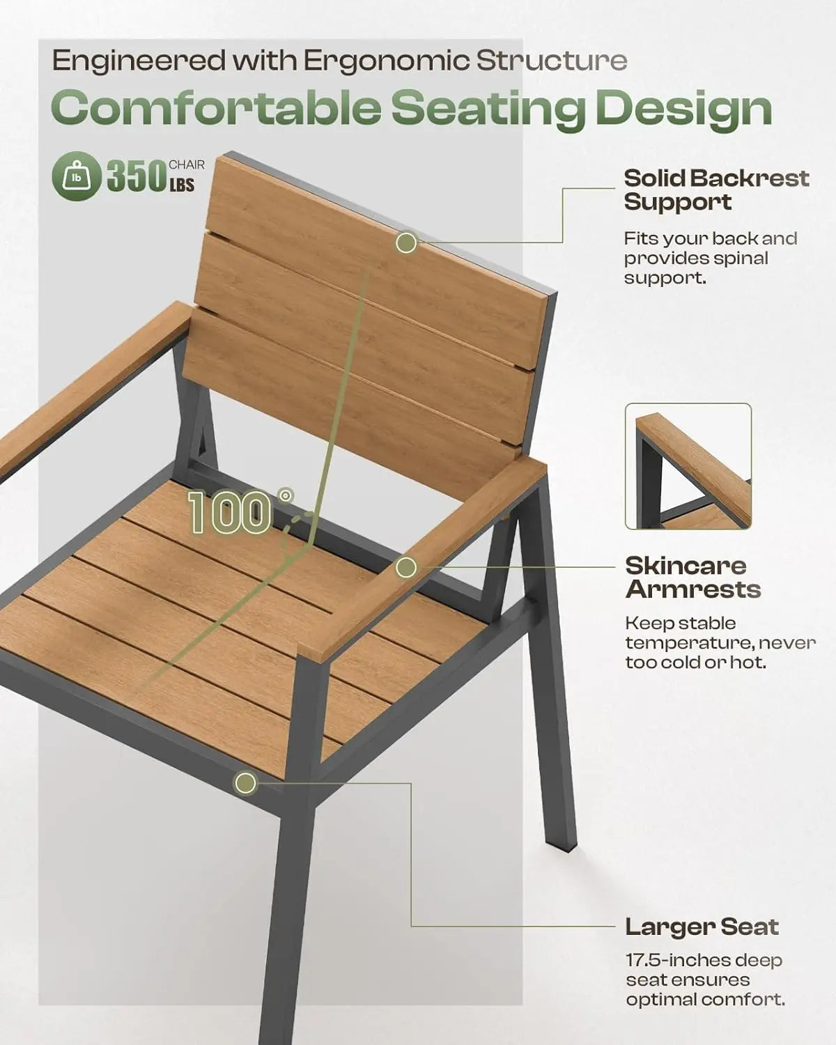 7 Piece Outdoor Patio Set