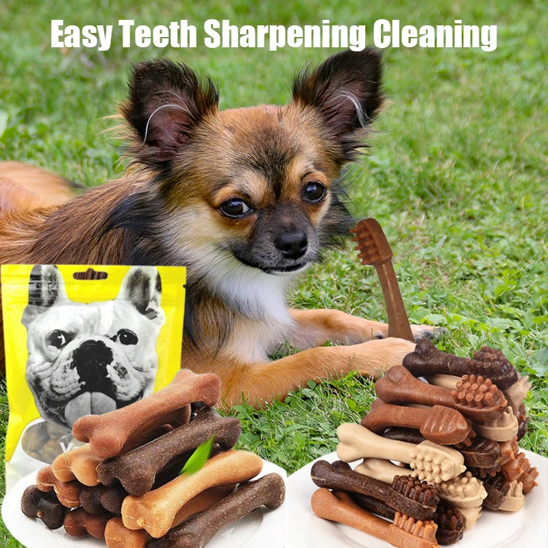 New Dog Bruxism Stick Toothbrush Bone