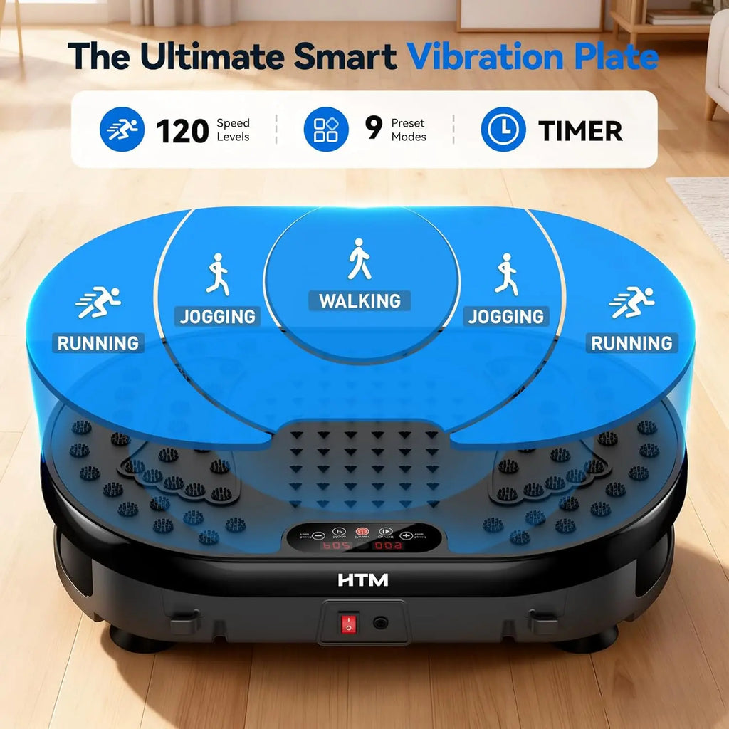 Vibration Plate Shaking Exercise Trainer 120 Speed