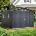 Outdoor Storage Shed 10 x 12ft.  Metal with Lockable Doors