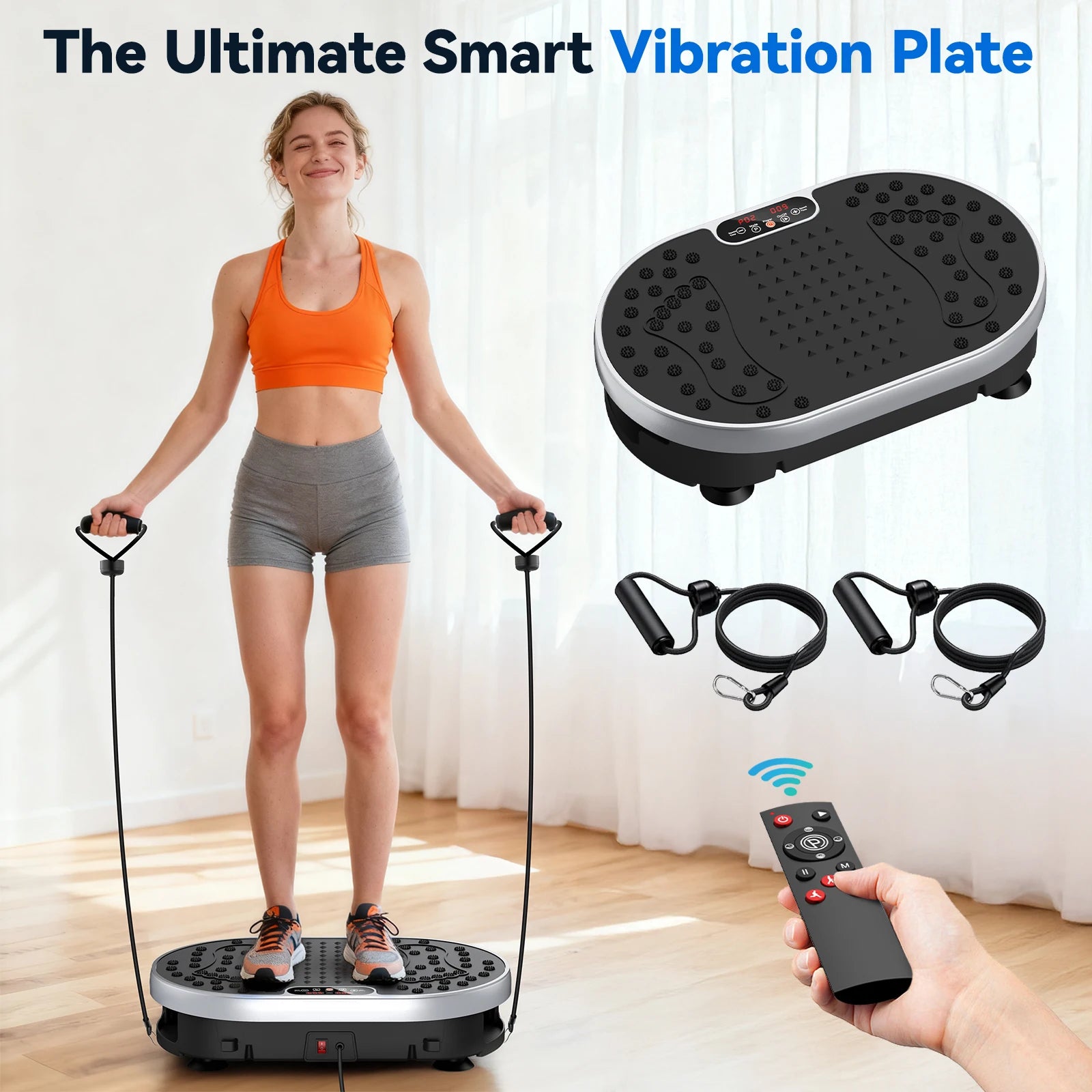 Vibration Plate Shaking Exercise Trainer 120 Speed