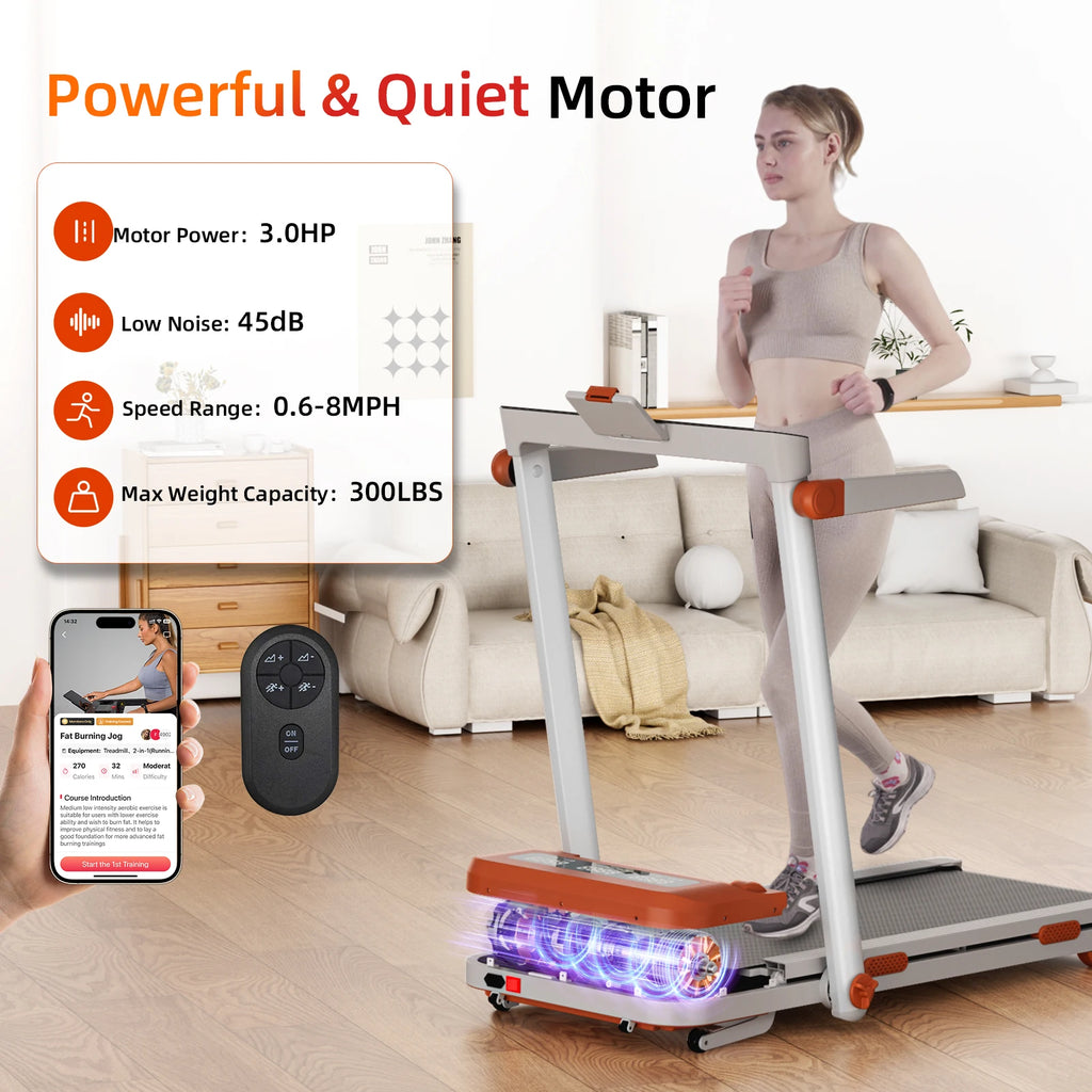 Treadmill for Home 3.0 HP 9% Incline Smart App