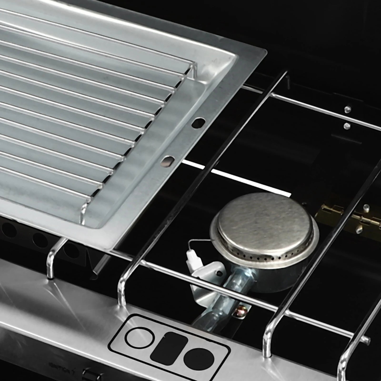 Portable Camping Stove with Griddle 3 Burner Propane Gas