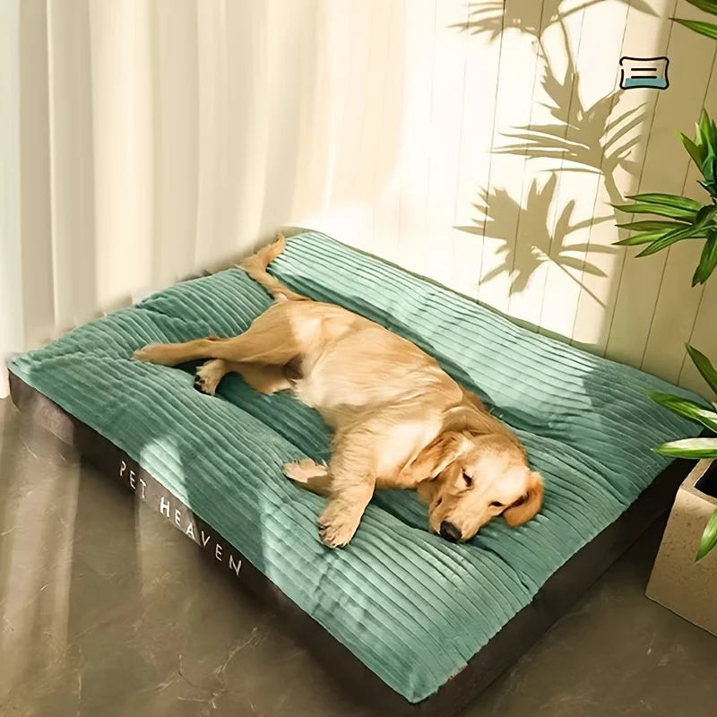 Winter Warm Pet Bed Corduroy Dog Sleeping Mat