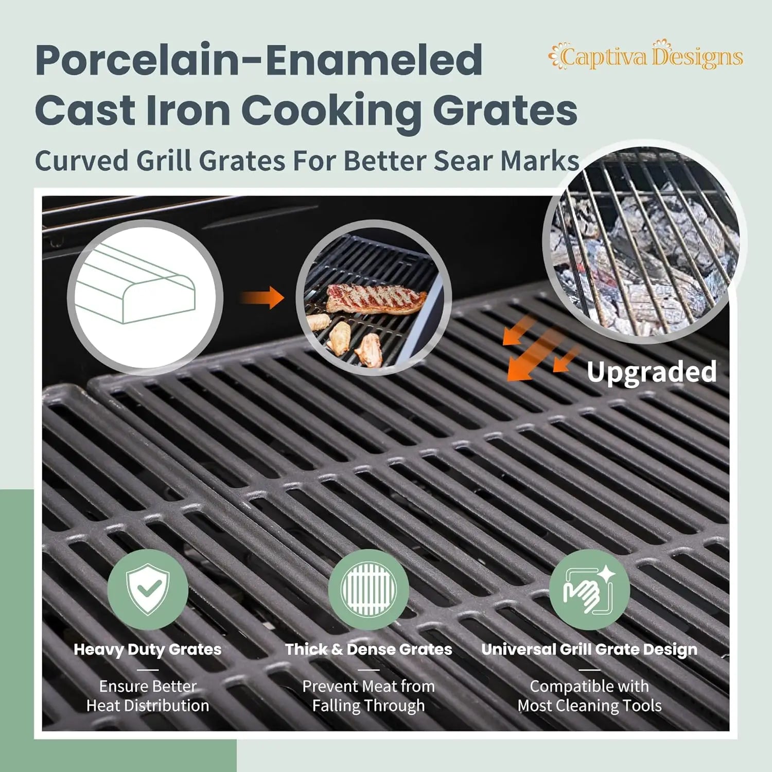 4-Burner Propane Gas BBQ Grill with Side Burner 42,000 BTU