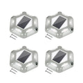 4pcs Blue/Cold White Solar Driveway Lights