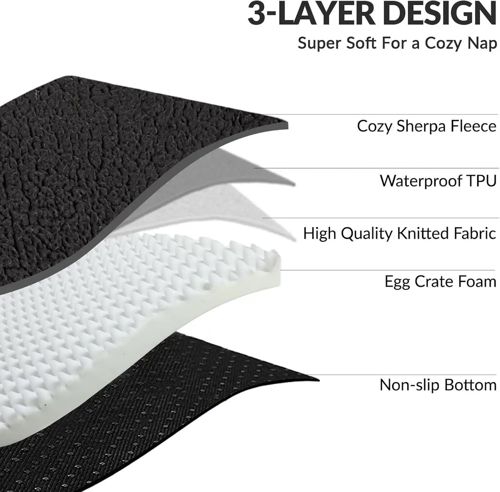 Extra Large Orthopedic Dog Bed 48x30 Inches