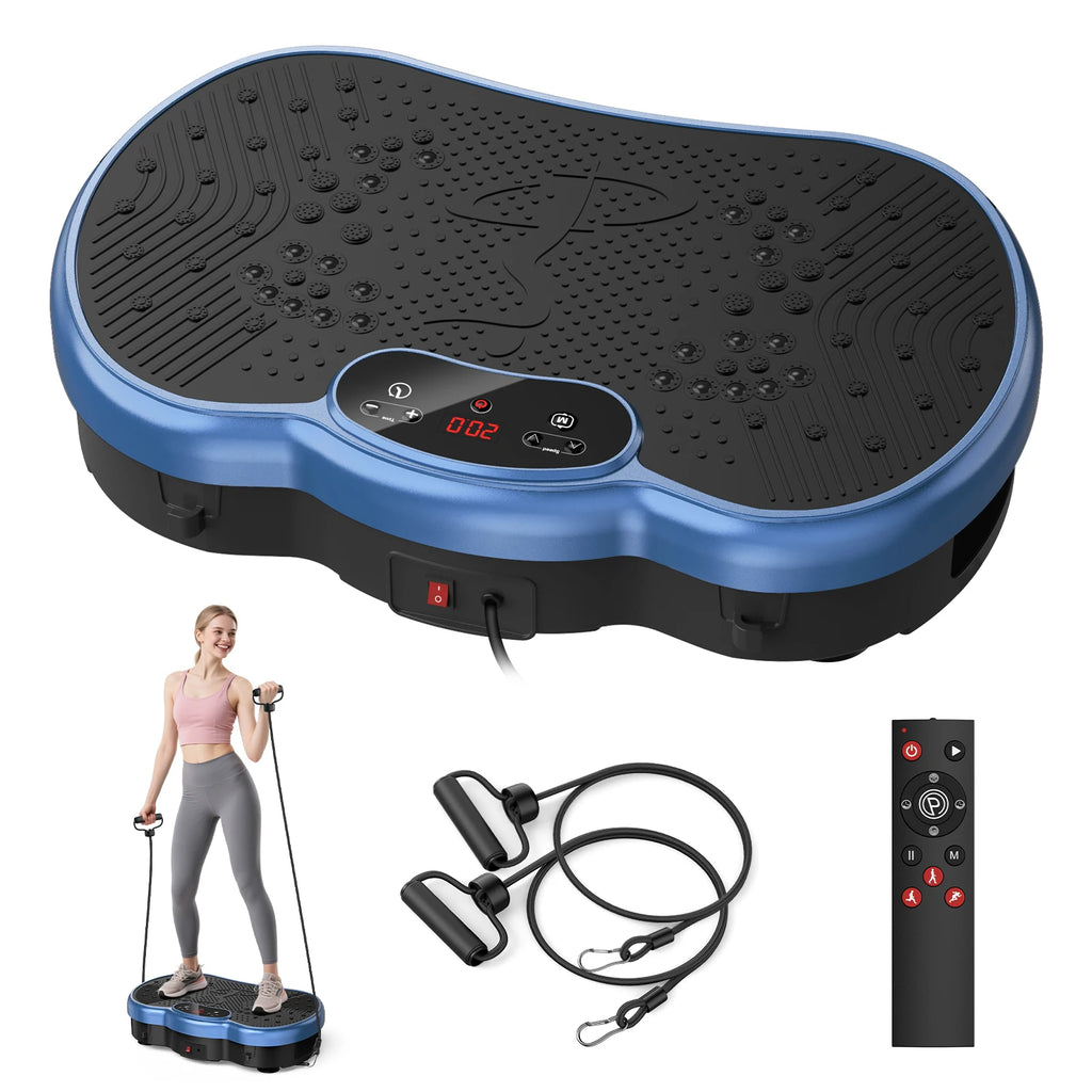 Fitness Vibration Plate Exercise Machine Calorie Tracking
