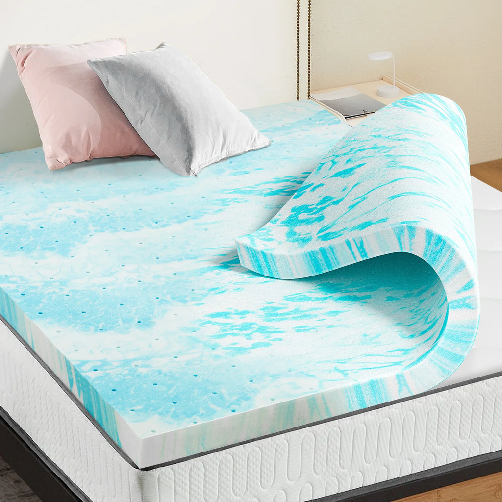 2-3 Inch Gel Memory Foam Mattress Topper