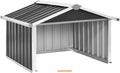 Garden Robot Lawnmower Shed Galvanized Steel