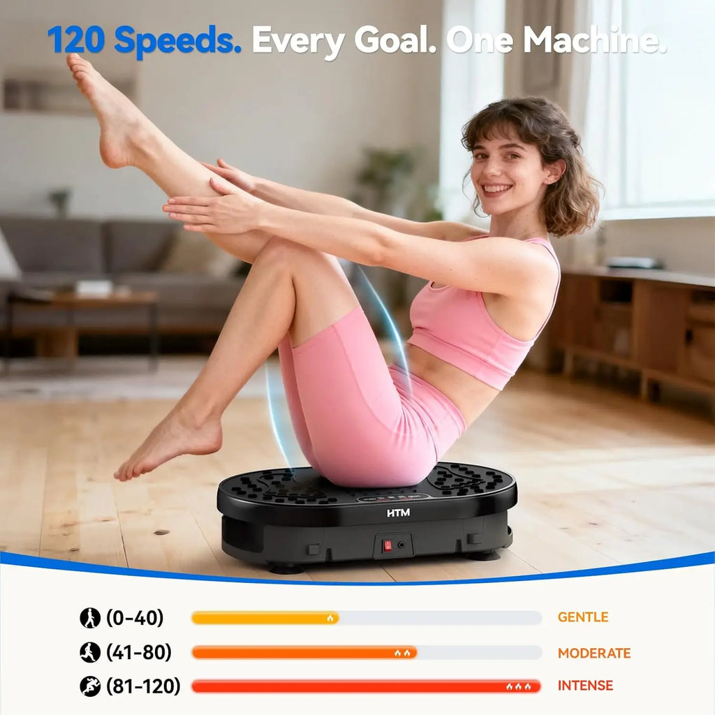 Vibration Plate Shaking Exercise Trainer 120 Speed