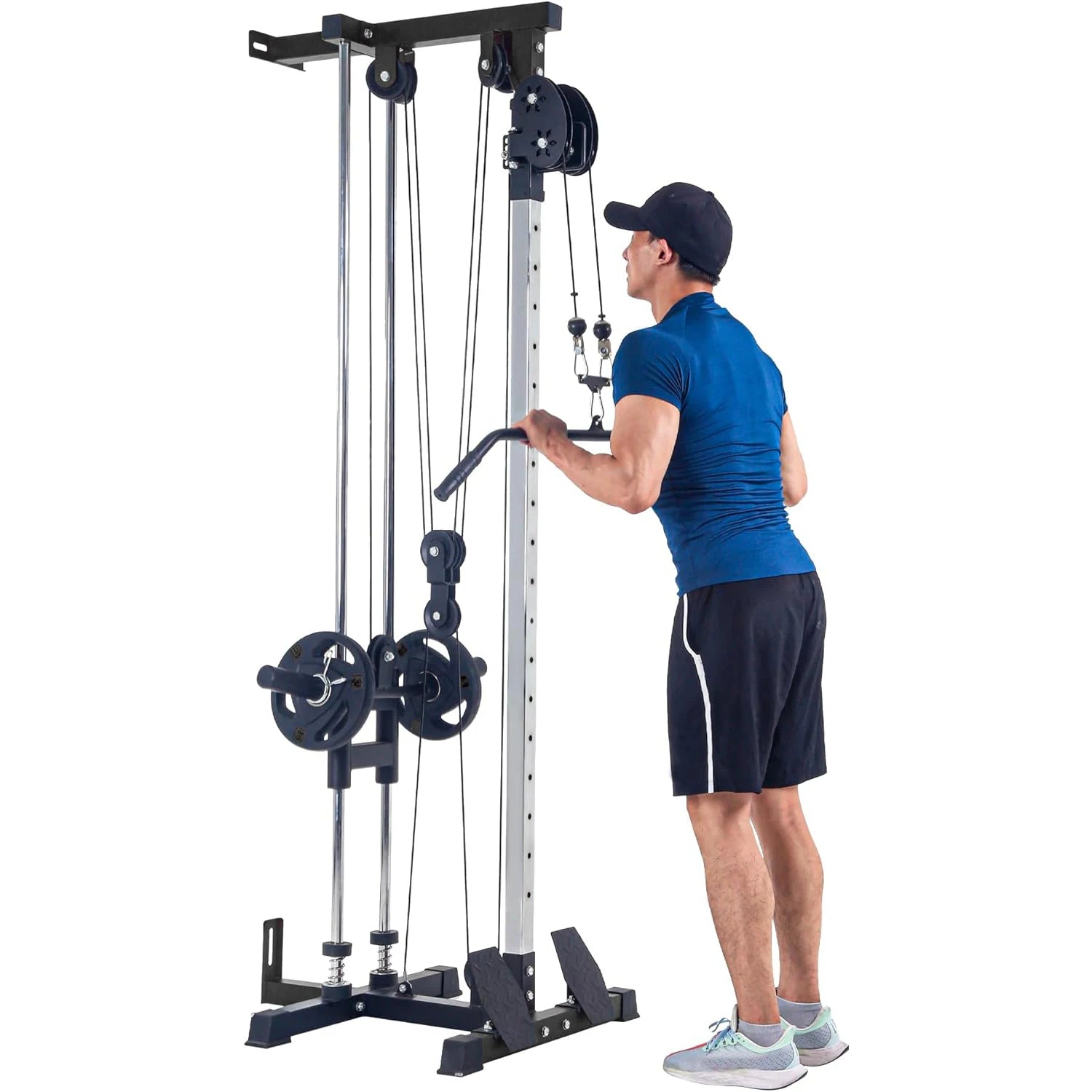 Wall Mount Cable Machine LAT Pulldown with 20-Position