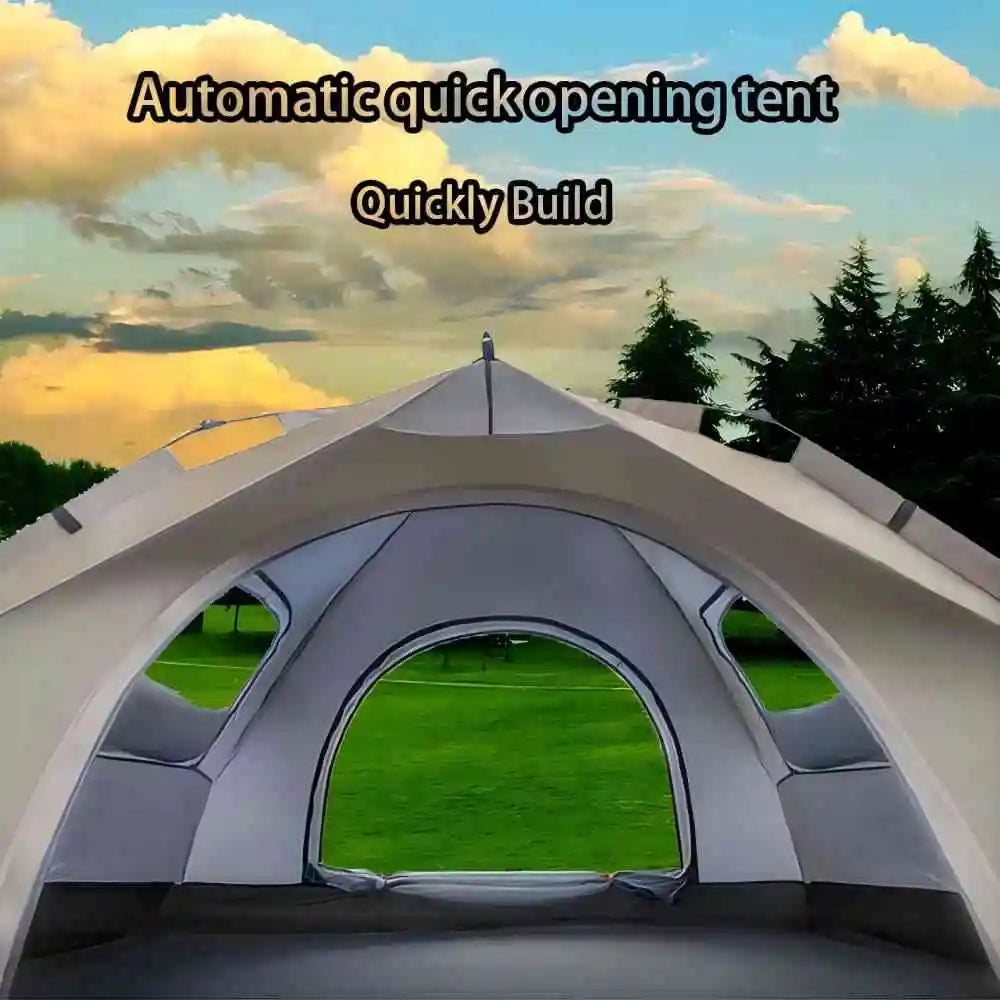 Outdoor Sunshade  Camping Tent For 4 Persons Waterproof