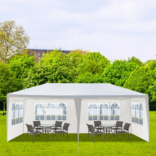 10'X20' Outdoor Party Tent with 4 Removable Sidewalls Waterproof Canopy