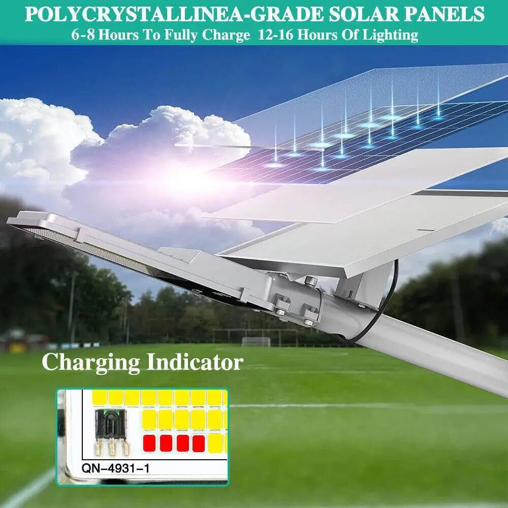 200W Solar Street Light Outdoor Aluminum Lamp