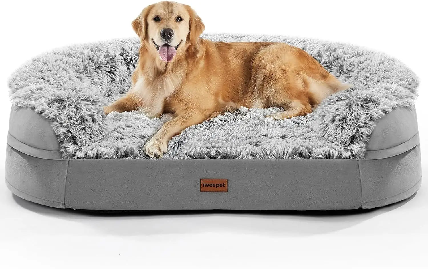 3.7 inch Thickened Orthopedic Dog Beds for Extra Large Dogs