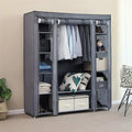 69" Portable Clothes Closet Wardrobe Storage Organizer