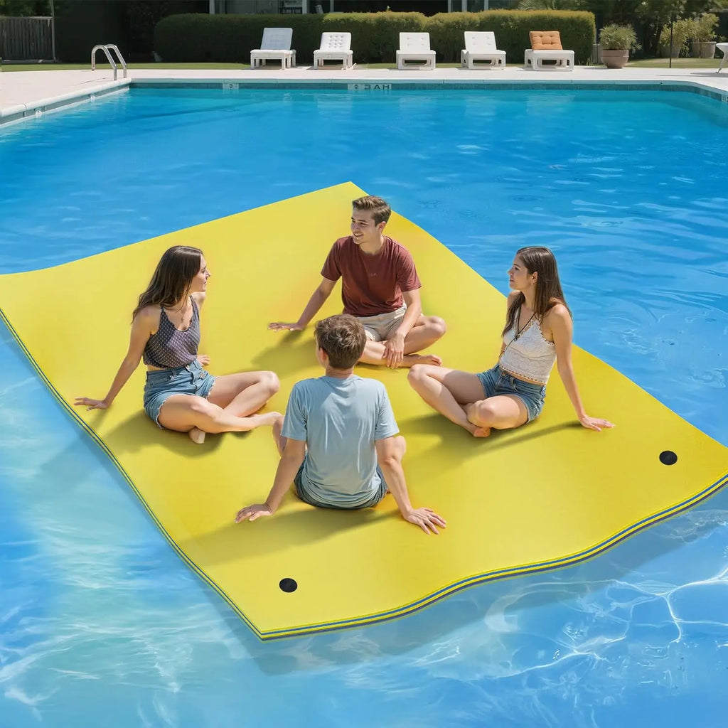 9'/12' Lily Pad Floating Mat for Lake and Pool