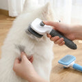 Dual-Use Dog & Cat Grooming Brush (20×10×5.5cm)