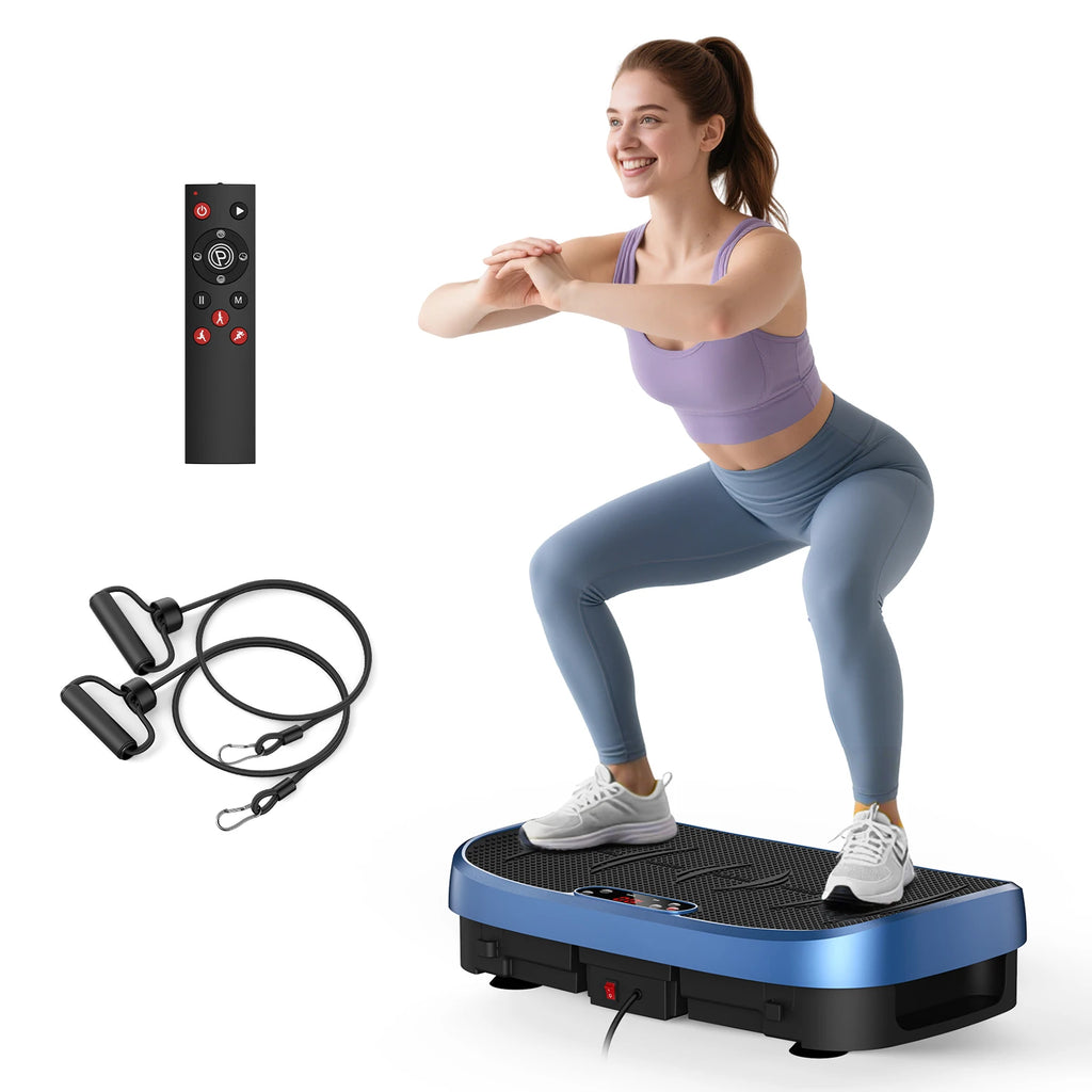 Vibration Plate Fitness Multi-Function Vibration Trainer 330lbs