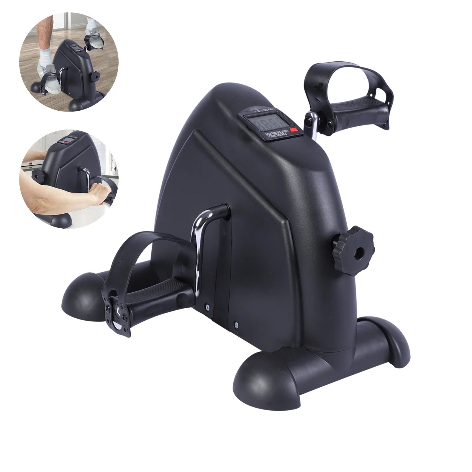 Mini Pedal Exercise Bike Under Desk Trainer Fitness