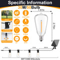 Solar Globe LED String Lights With Remote Control G40