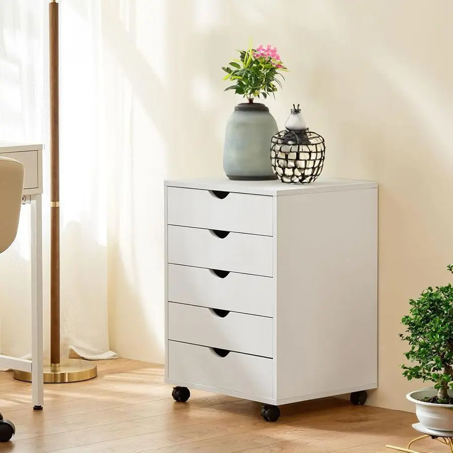 Drawer Mobile File Cabinet Under Desk Storage
