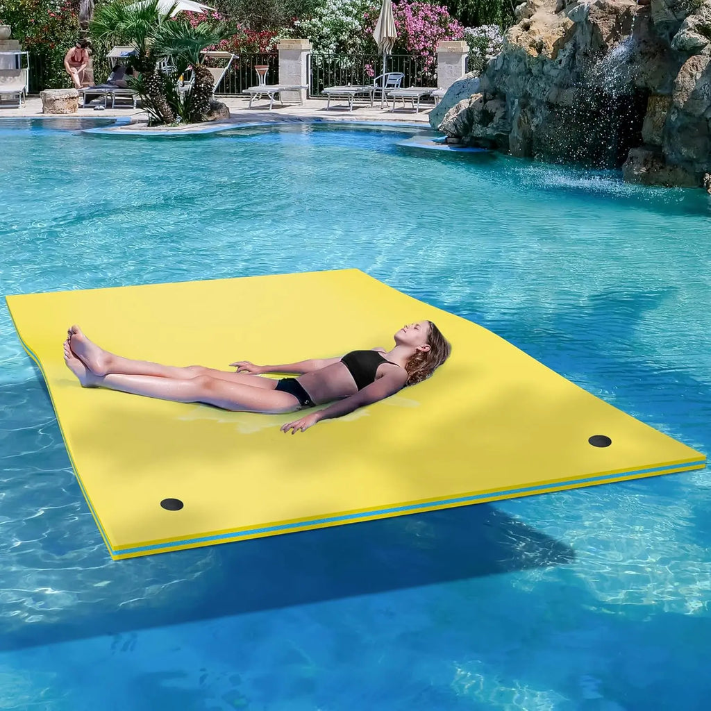 9'/12' Lily Pad Floating Mat for Lake and Pool