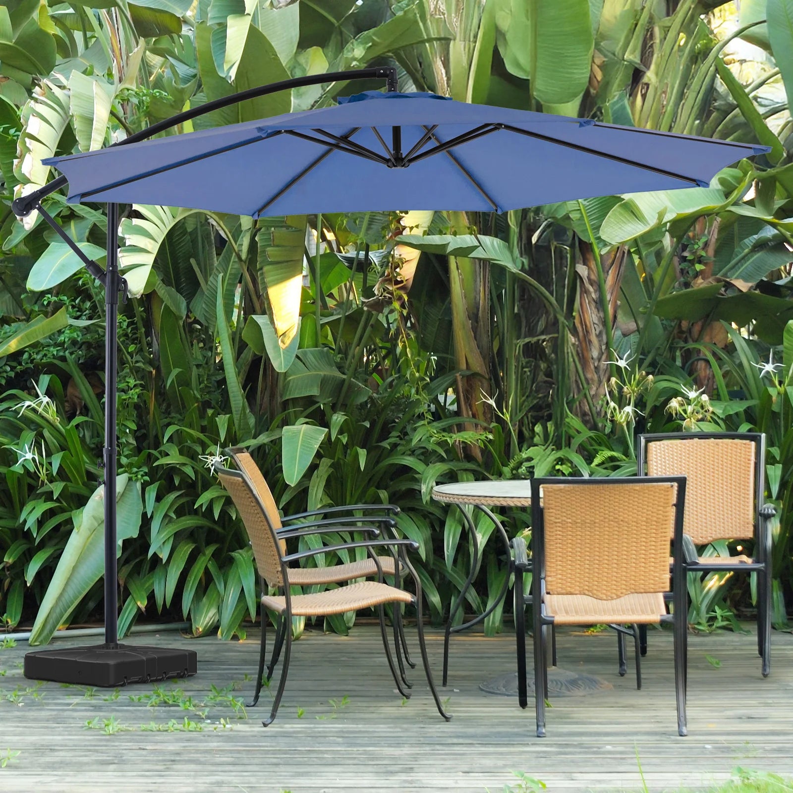 10FT Outdoor Patio Umbrella with Easy Tilt Adjustment