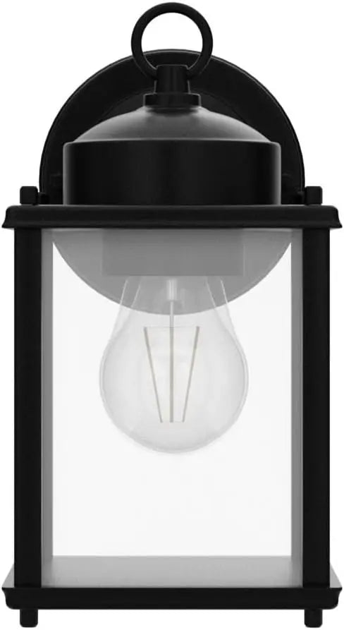 Outdoor Wall Lantern Waterproof Wall Sconce Light Fixtures Black