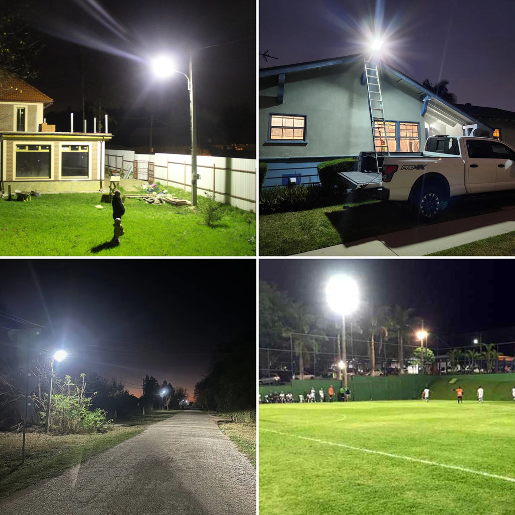 Outdoor solar light 8000W LED waterproof motion sensor street light